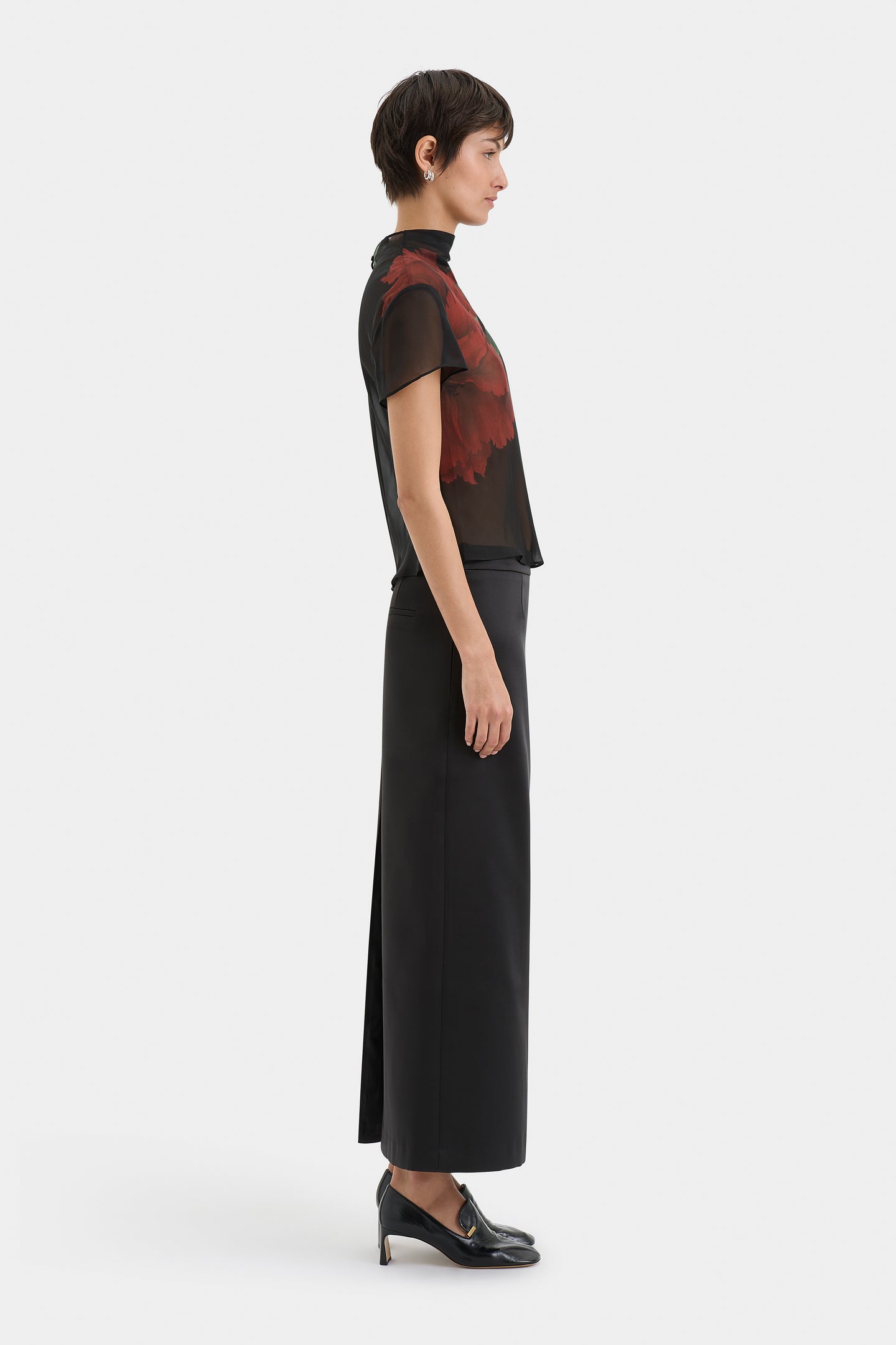 SIR the label Poppy Maxi Skirt Black