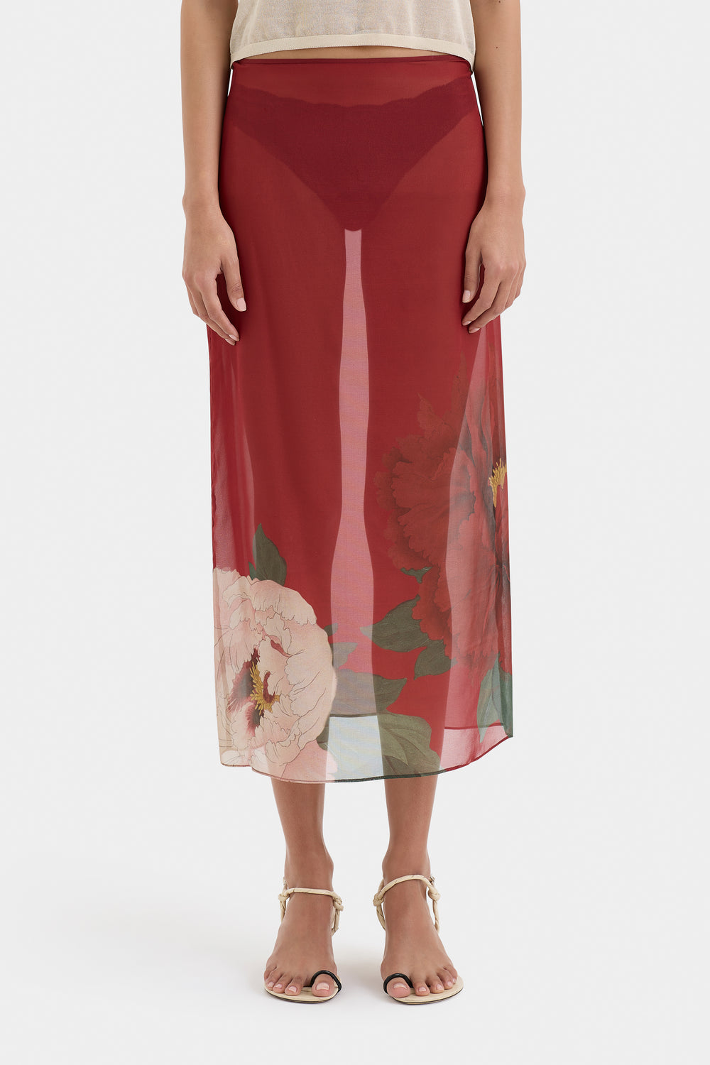 Florian Midi Skirt