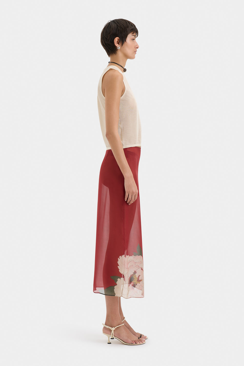 Florian Midi Skirt