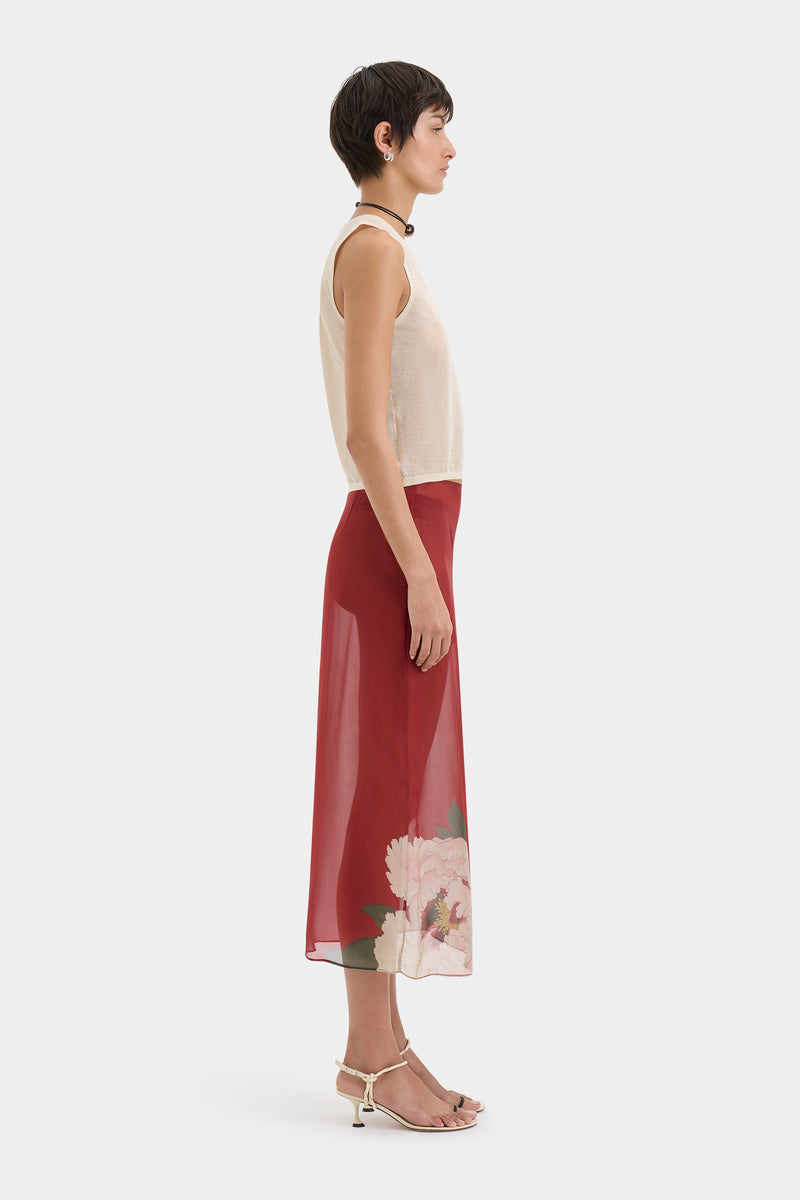 Florian Midi Skirt
