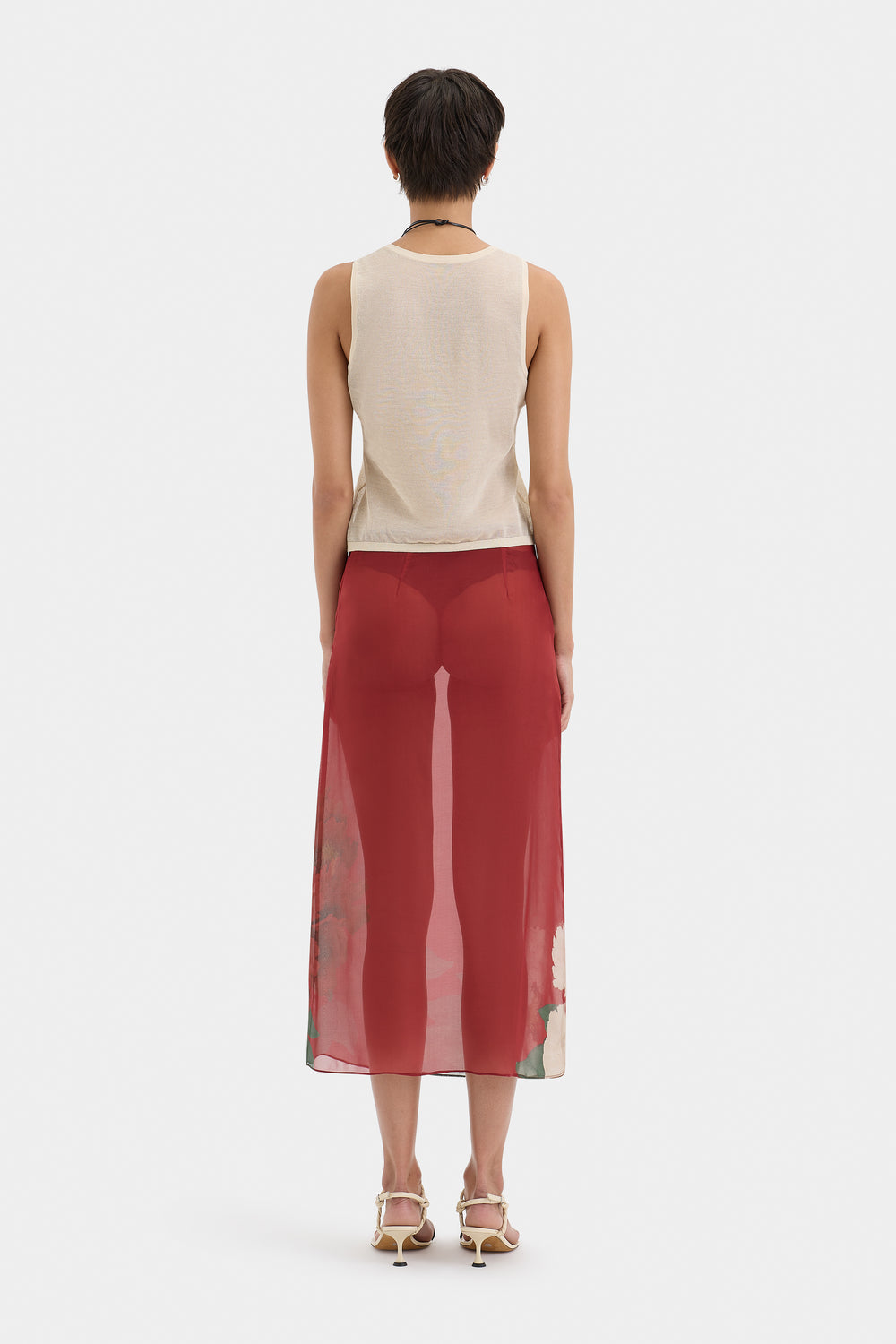 Florian Midi Skirt