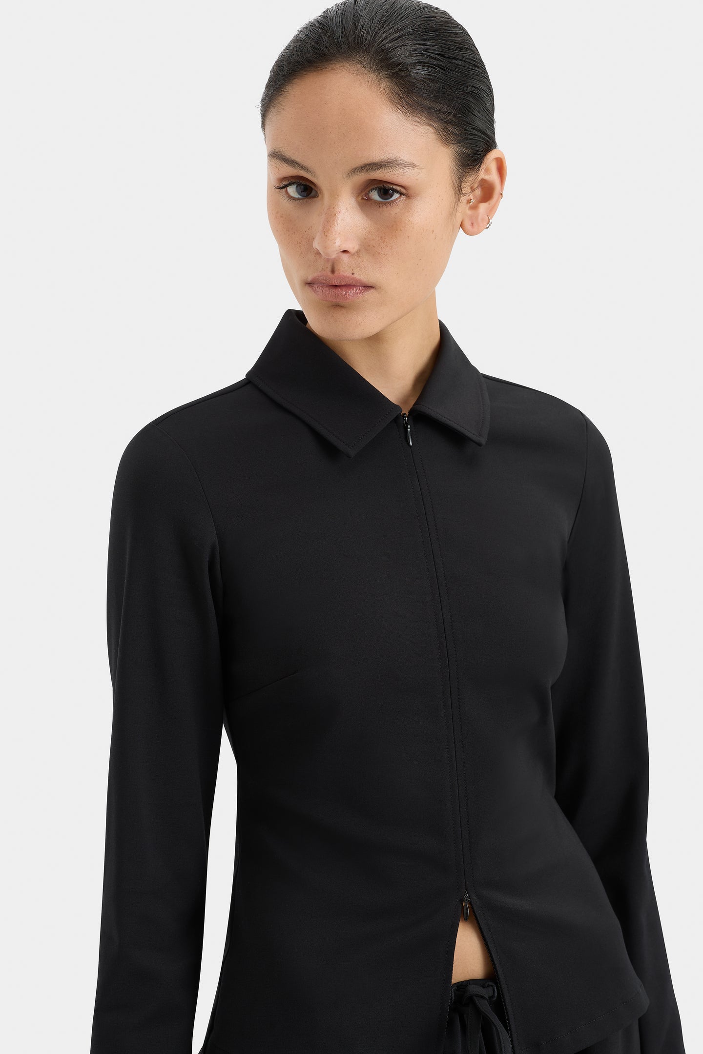 SIR the label Oscar Zip Top BLACK