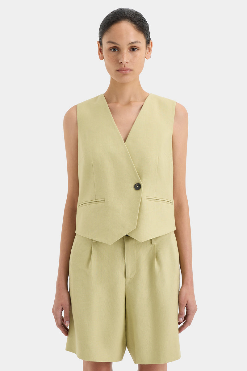 SIR the label Montecito Tailored Short KHAKI