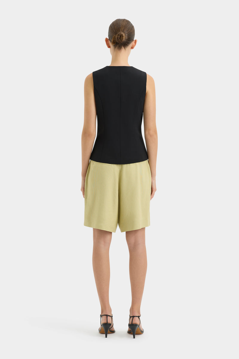 SIR the label Montecito Tailored Short KHAKI