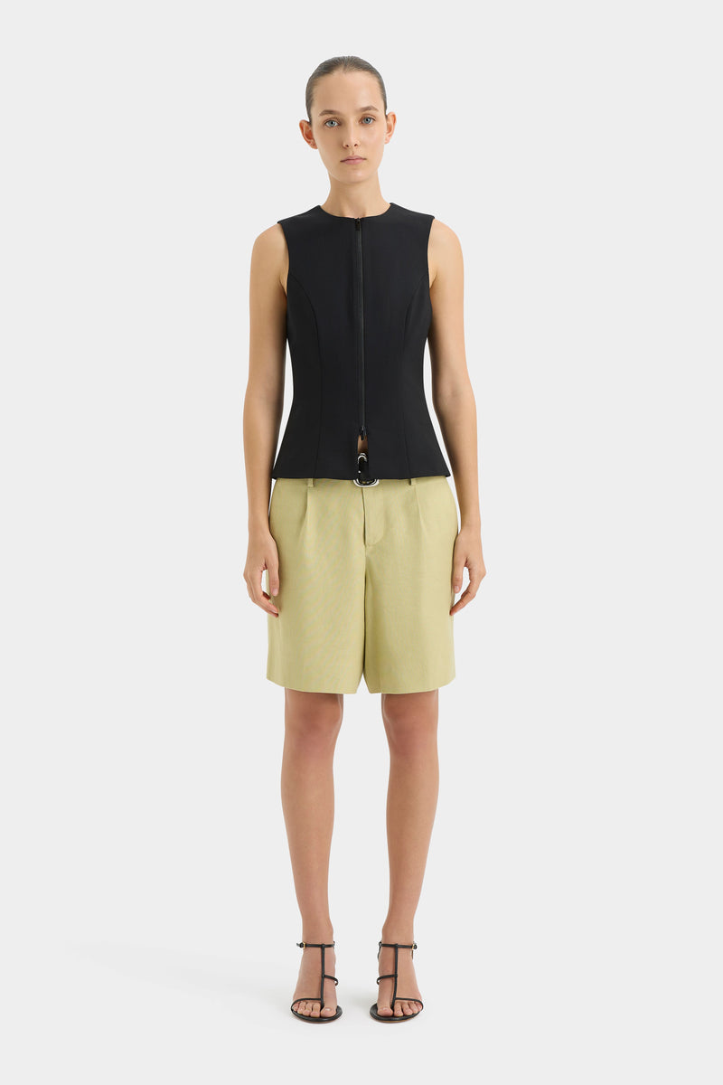 SIR the label Montecito Tailored Short KHAKI