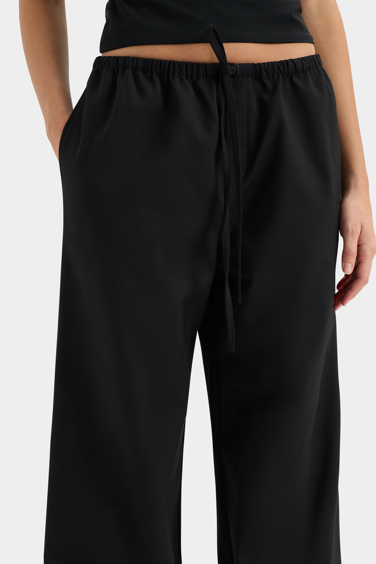 SIR the label Oscar Pant BLACK