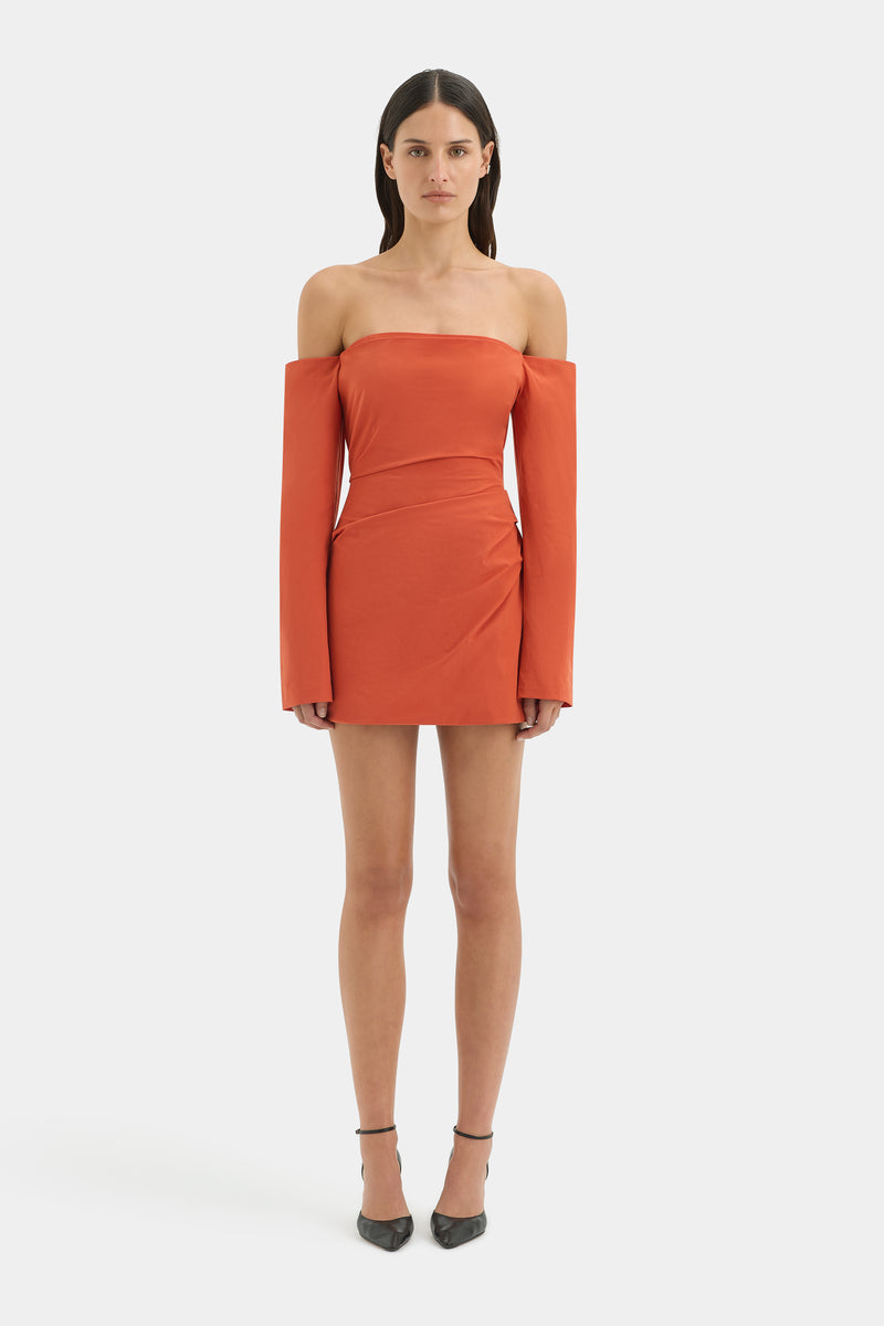 Rossana Off Shoulder Mini Dress