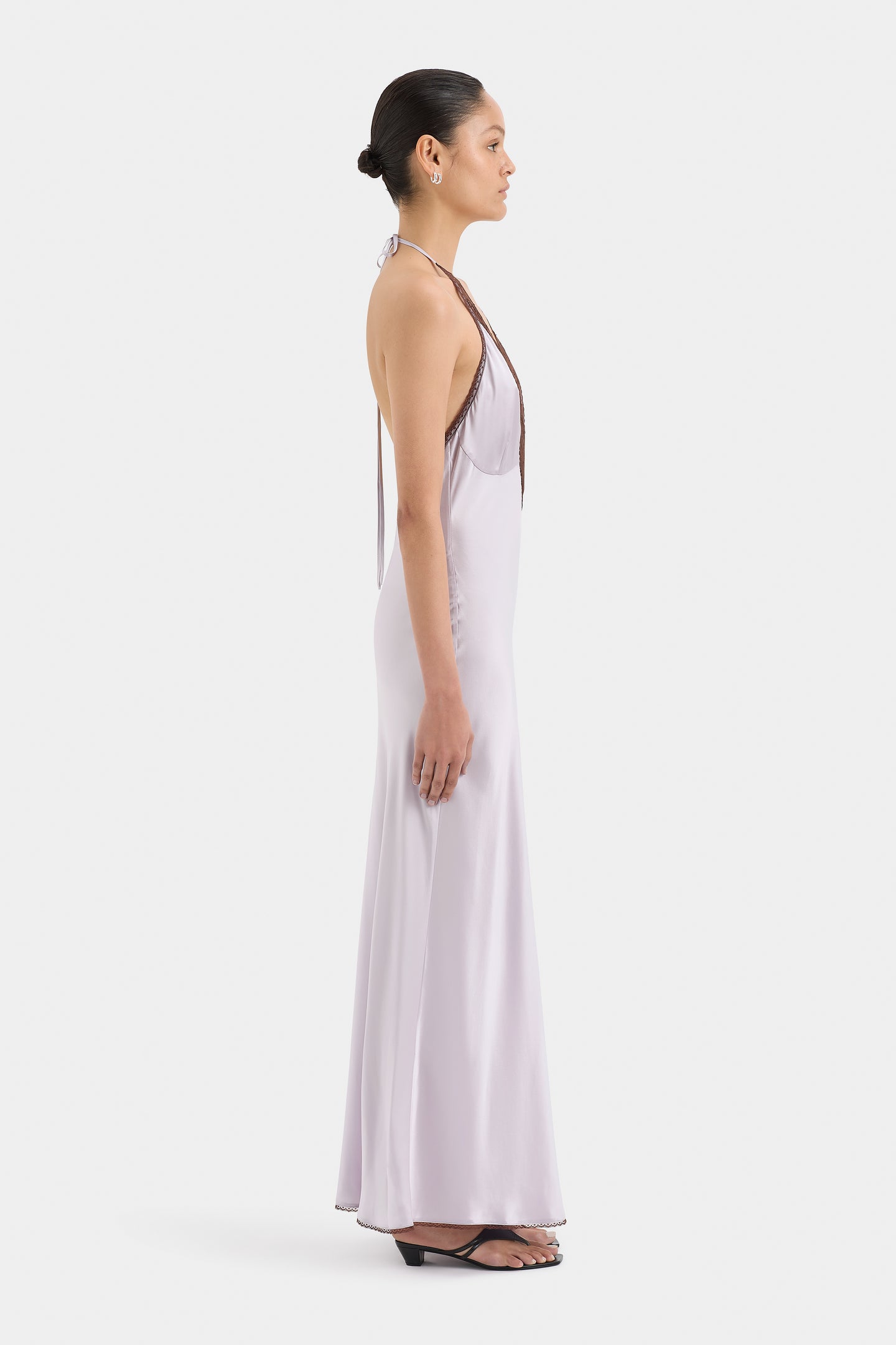 SIR the label Aries Halter Gown LILAC
