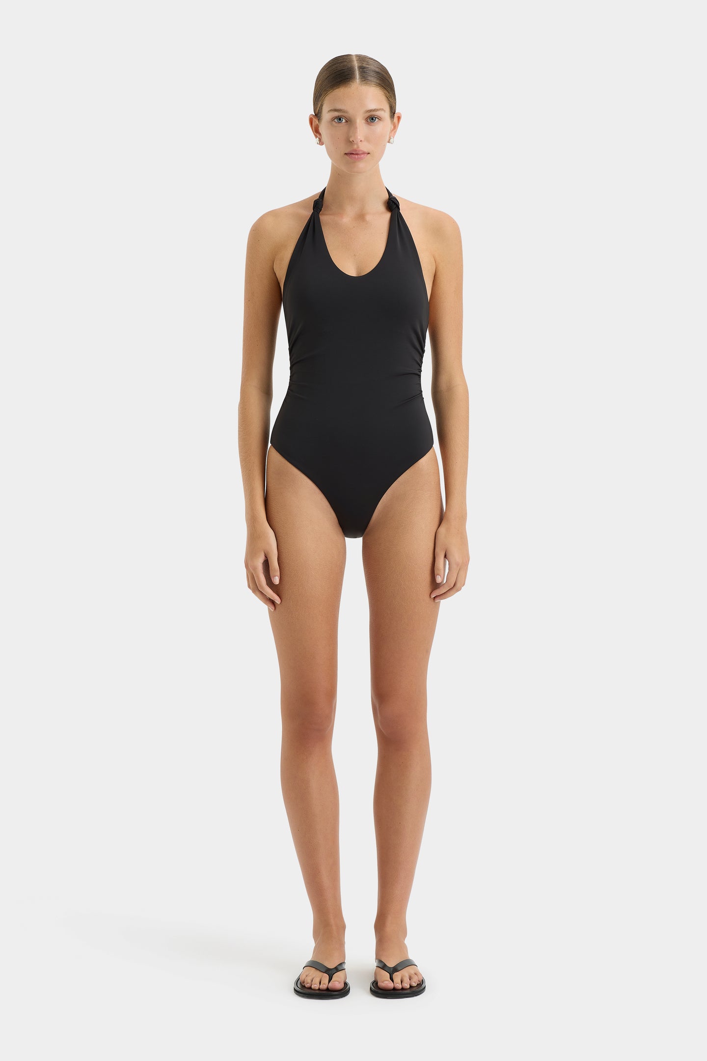 SIR the label Clarita Knot One Piece BLACK