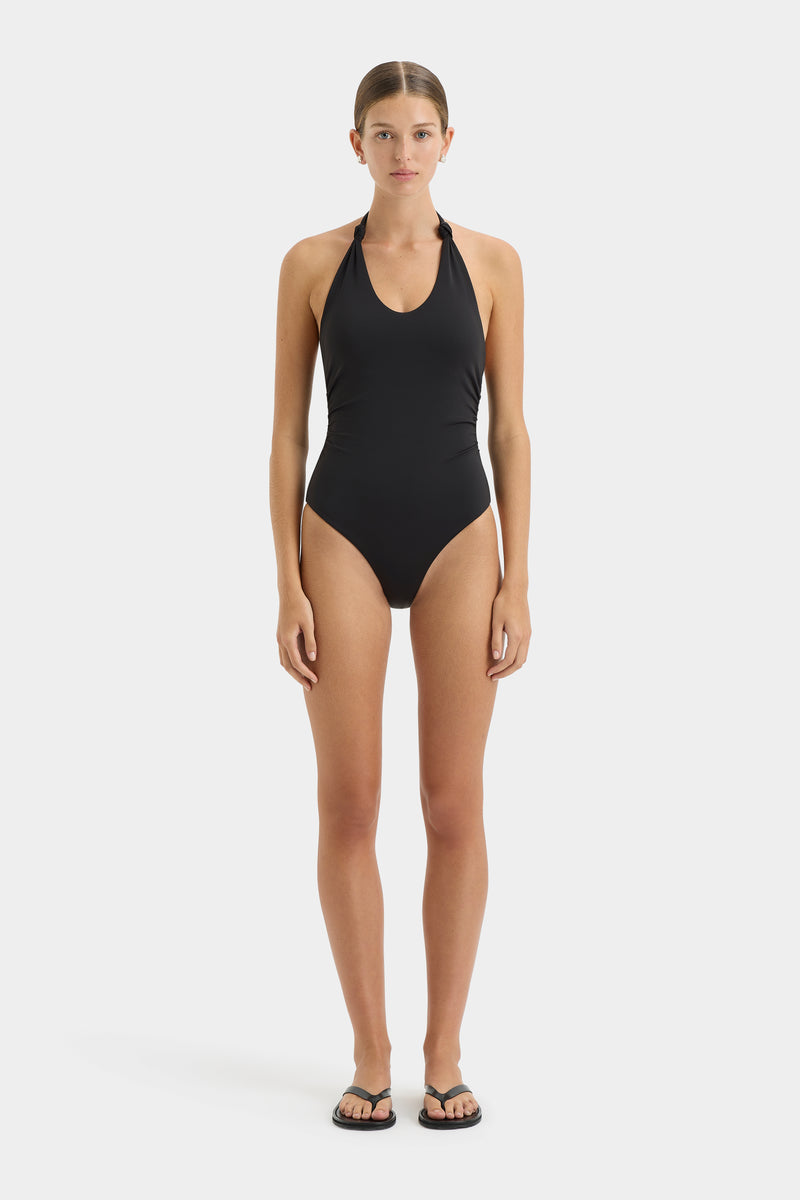 SIR the label Clarita Knot One Piece BLACK