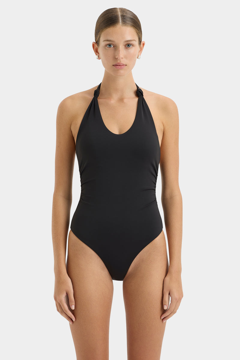 SIR the label Clarita Knot One Piece BLACK