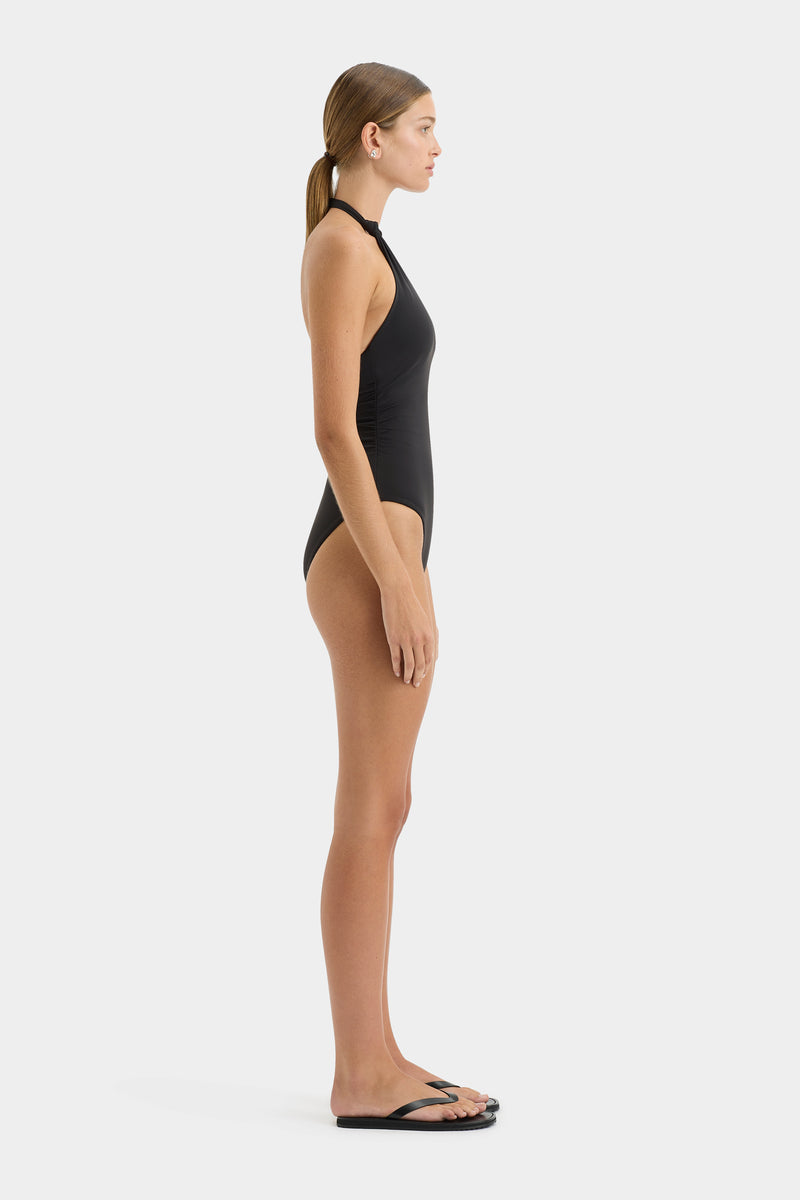 SIR the label Clarita Knot One Piece BLACK