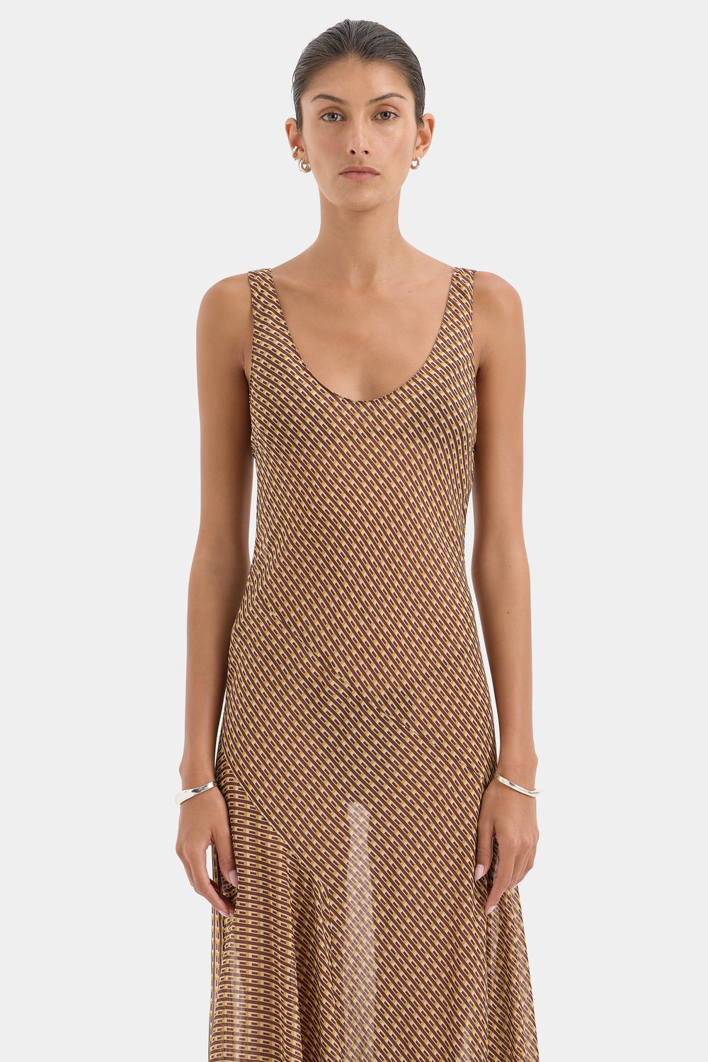 Cooper Layered Midi Dress