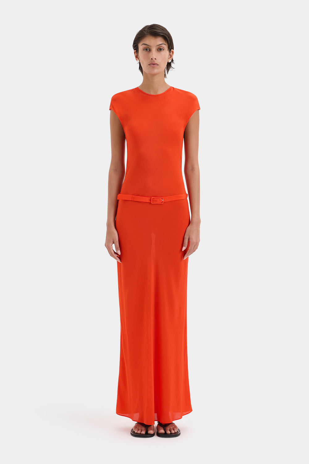 Fresca Belted Midi Dress