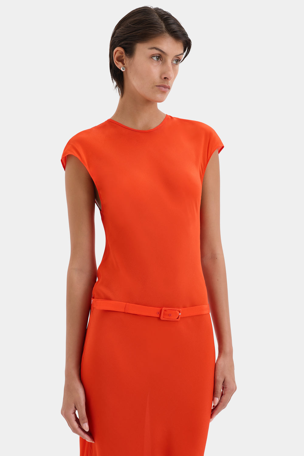 Fresca Belted Midi Dress