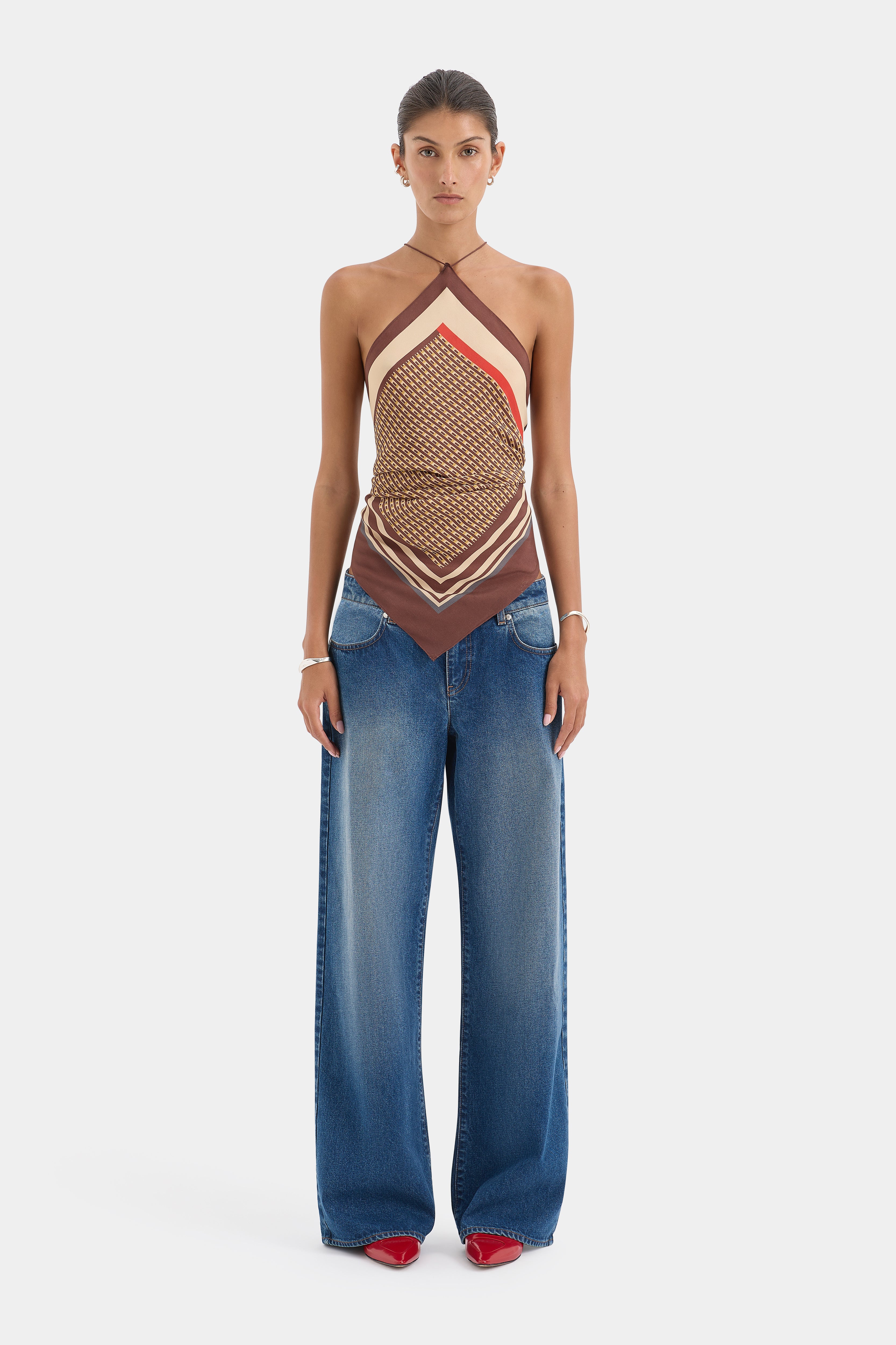 Cooper Scarf Top