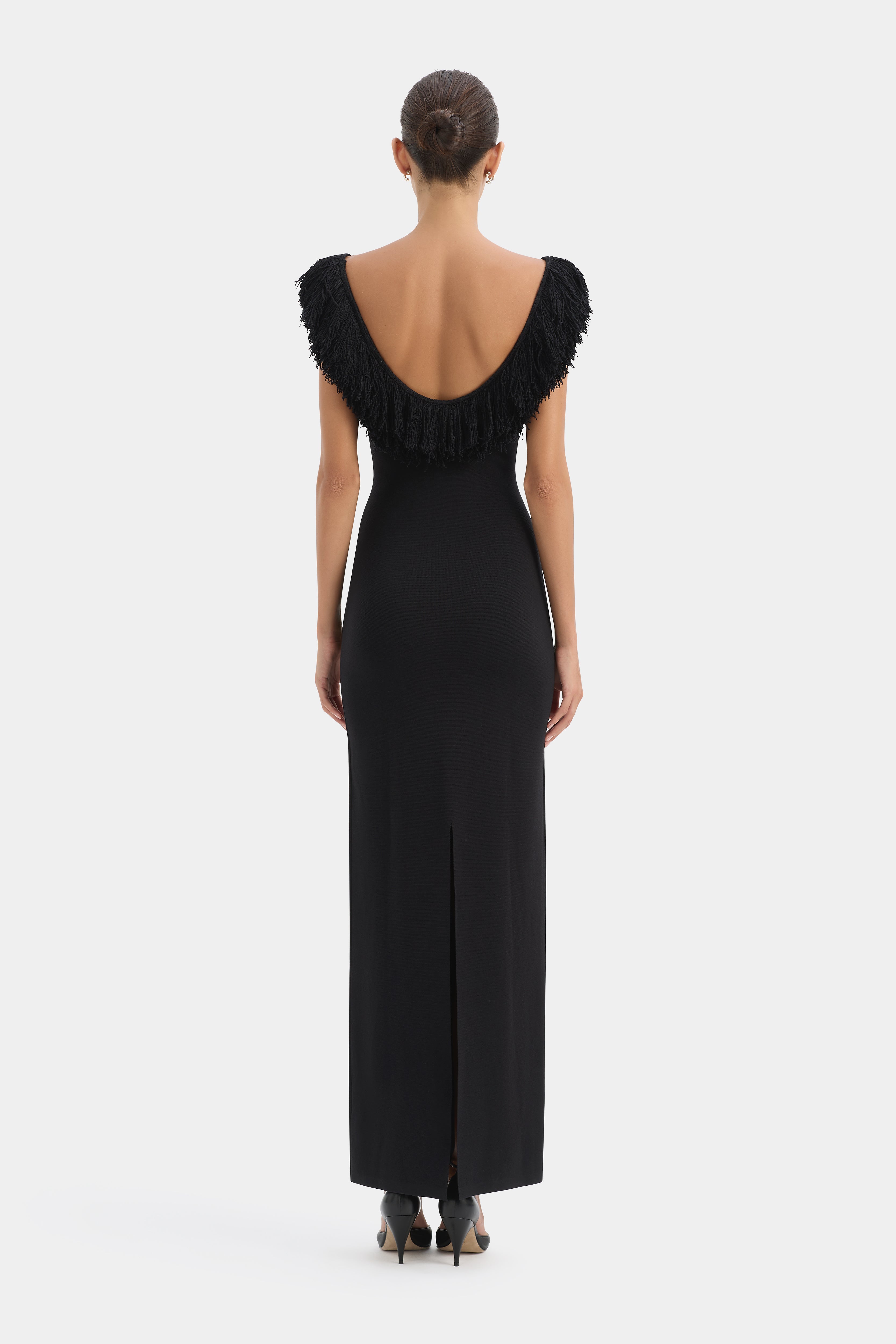 Marcelline Fringe Gown