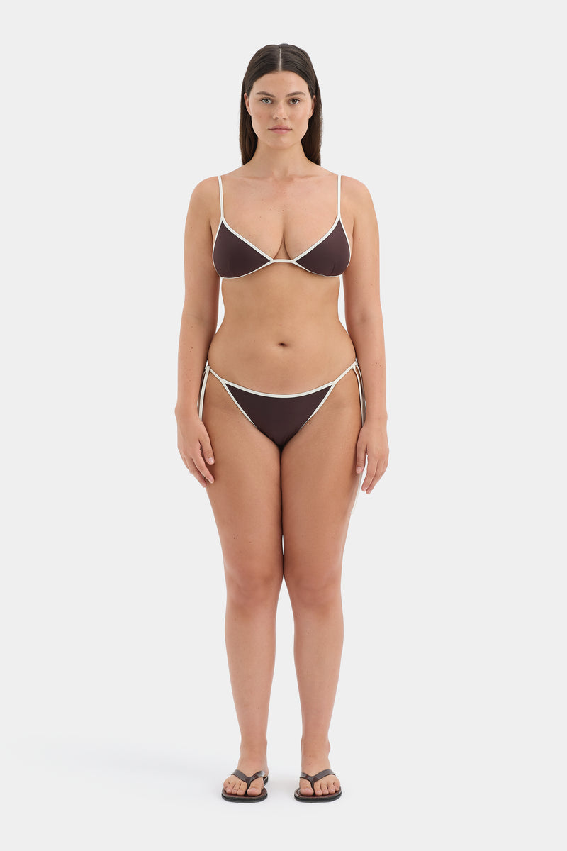 Ari Reversible Tie Triangle Top