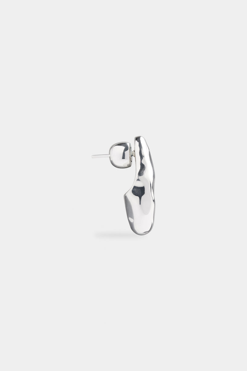 SIR the label South Abstract Stud SILVER