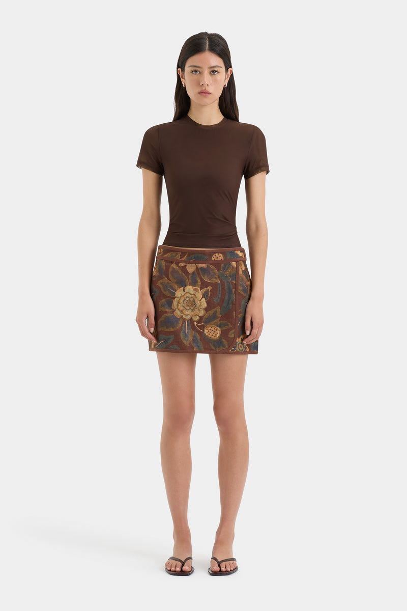 SIR the label Jerry Mini Skirt TAPESTRY