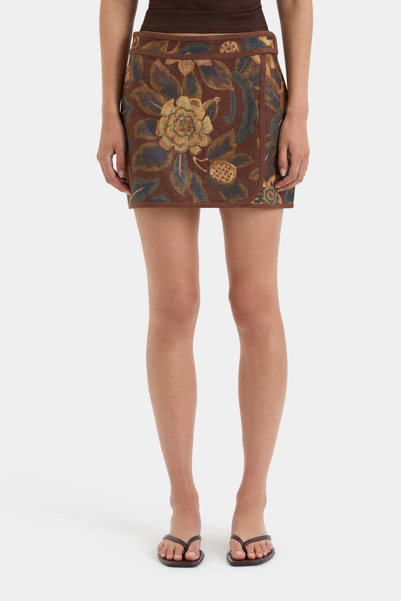 SIR the label Jerry Mini Skirt TAPESTRY