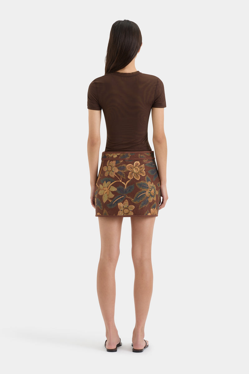 SIR the label Jerry Mini Skirt TAPESTRY