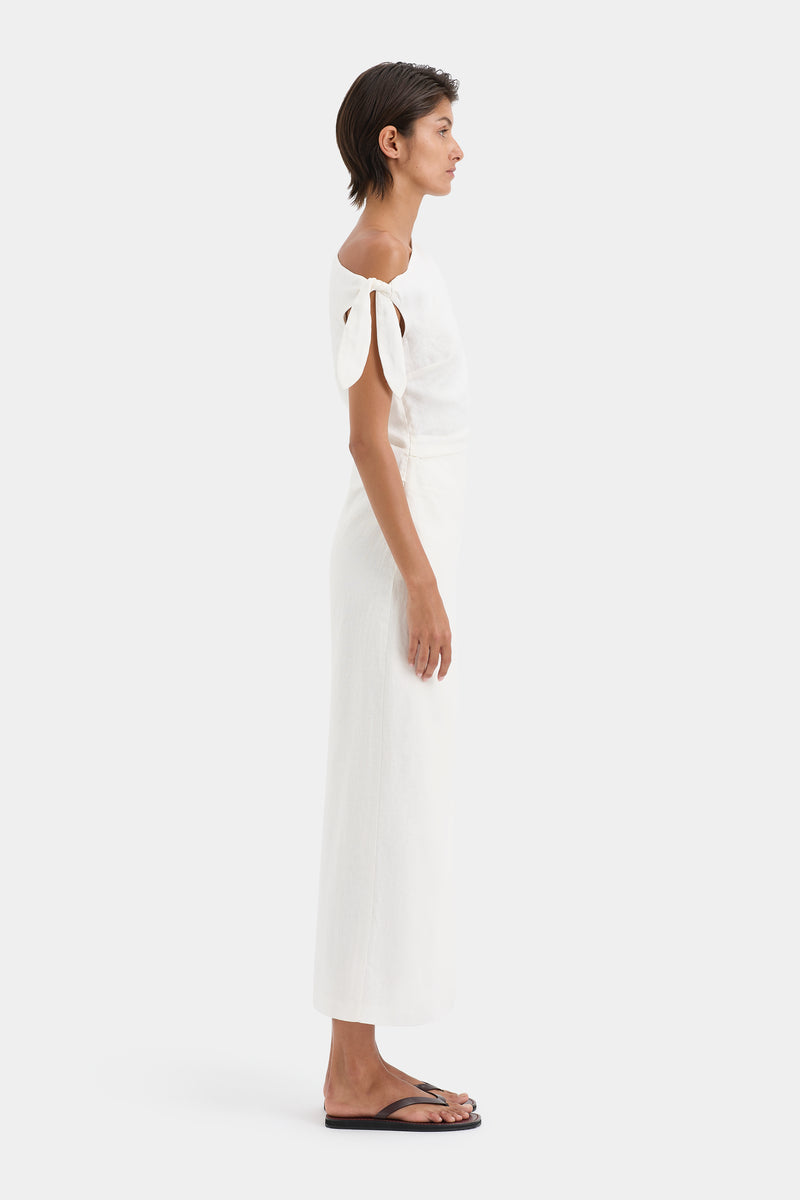 Tamara Tie Midi Dress