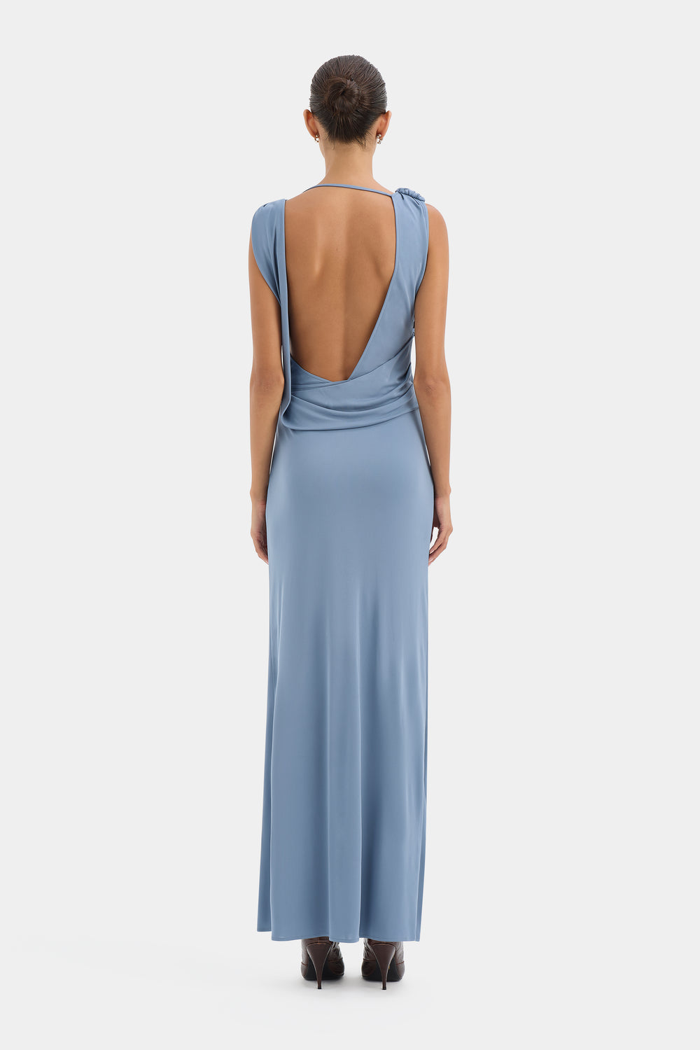 Olenna Twist Low Back Gown