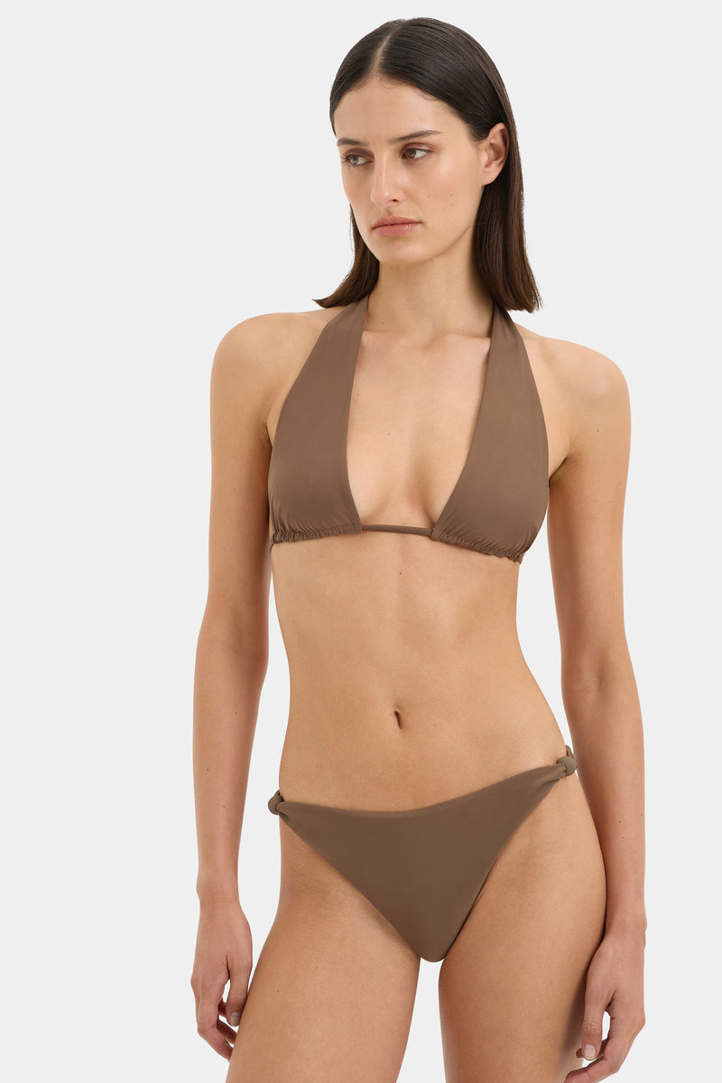 Amado Halter Triangle Top