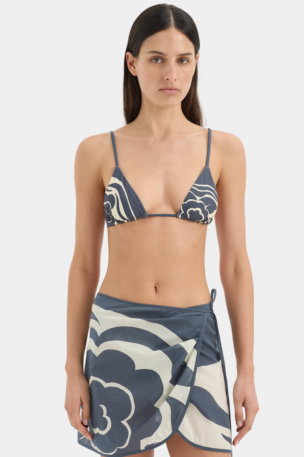 Lilou String Triangle Top