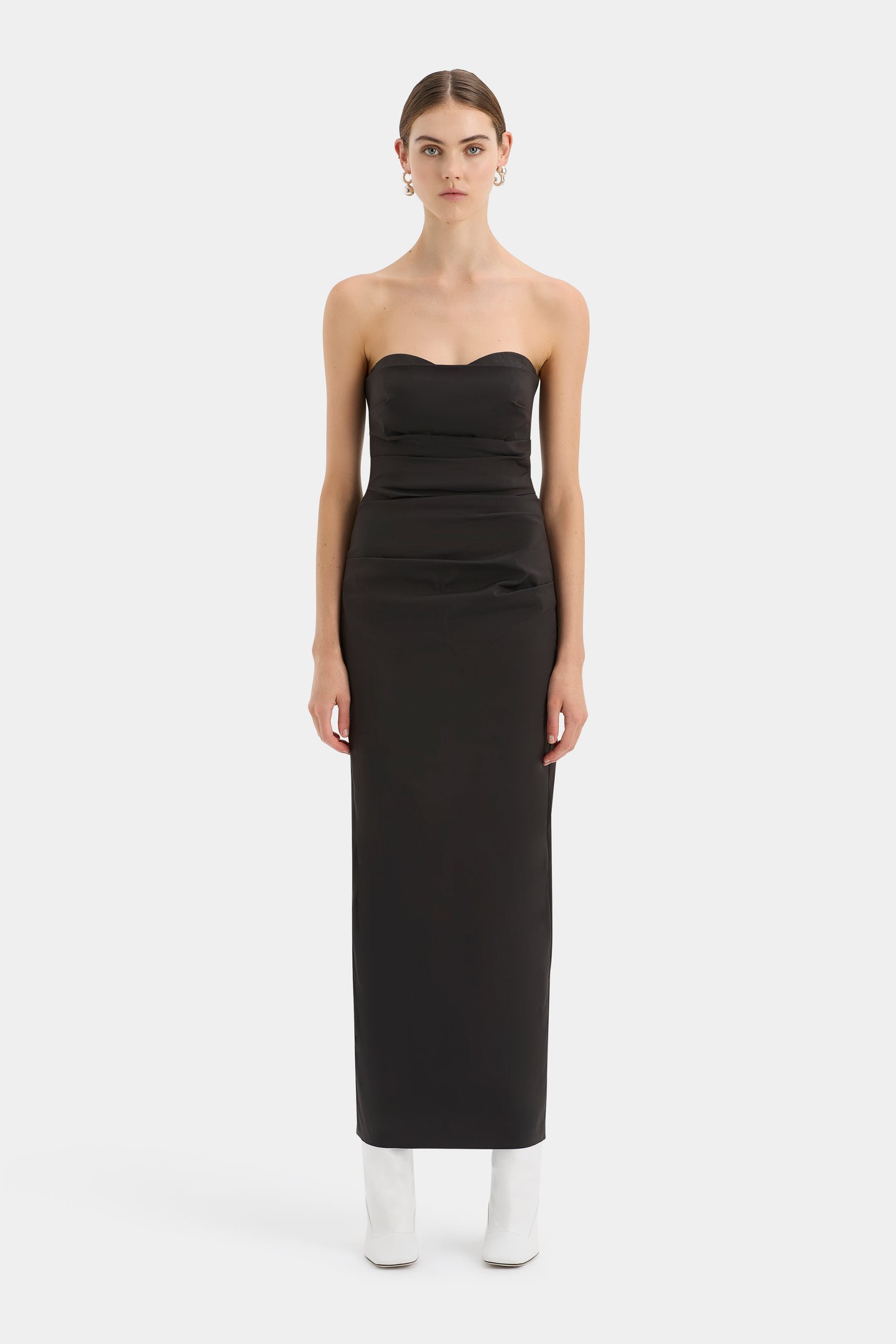 SIR the label Alba Strapless Gown Black