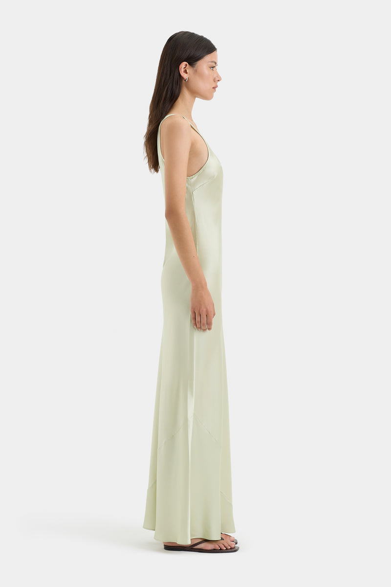 SIR the label Lucid Bias Slip Dress LIGHT SAGE