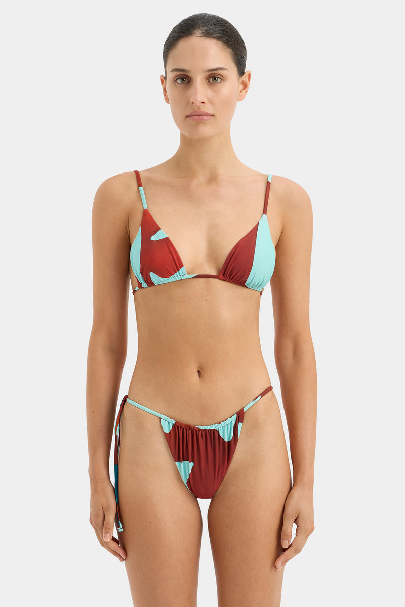 SIR the label Francesca String Triangle Top RUBY REFLECTION
