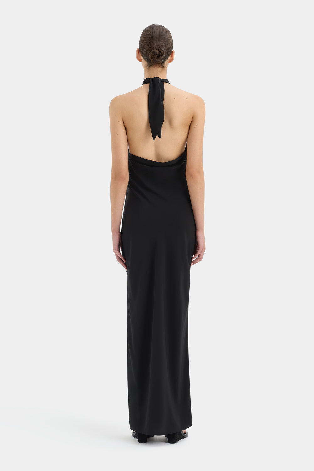 Rioja Halter Scarf Maxi Dress