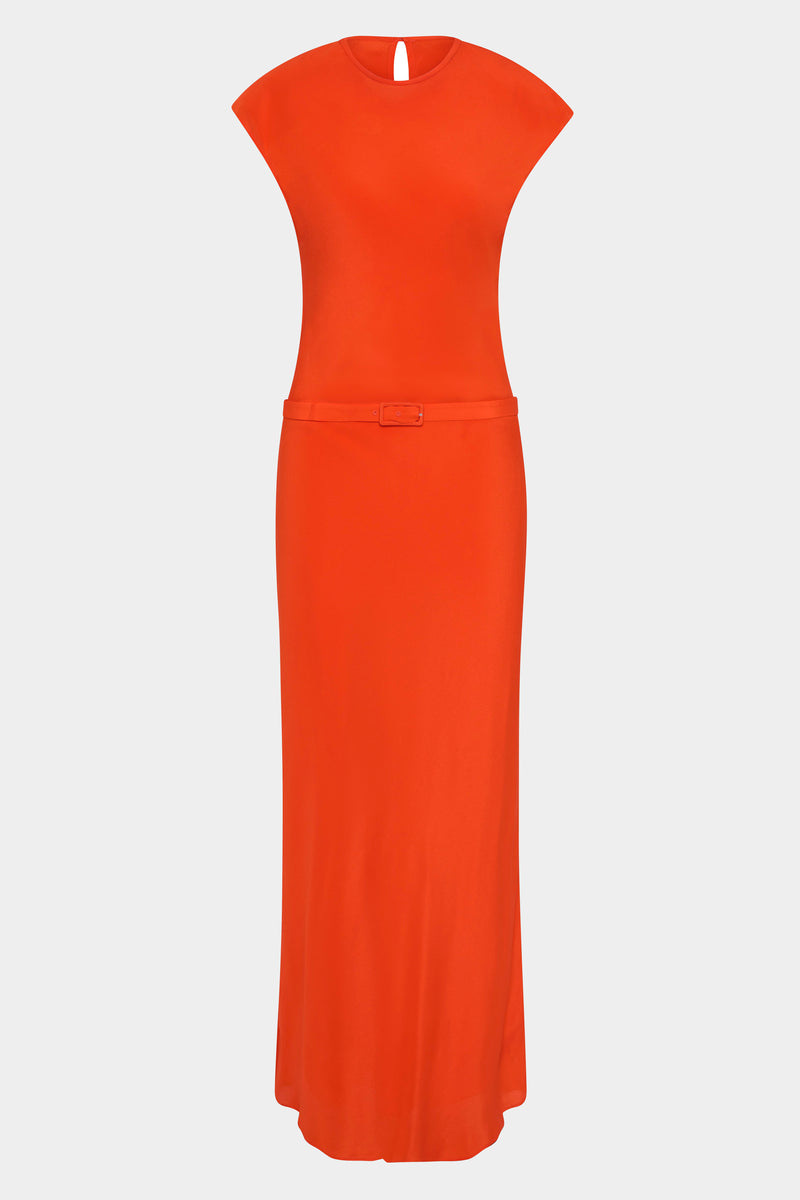 Fresca Belted Midi Dress