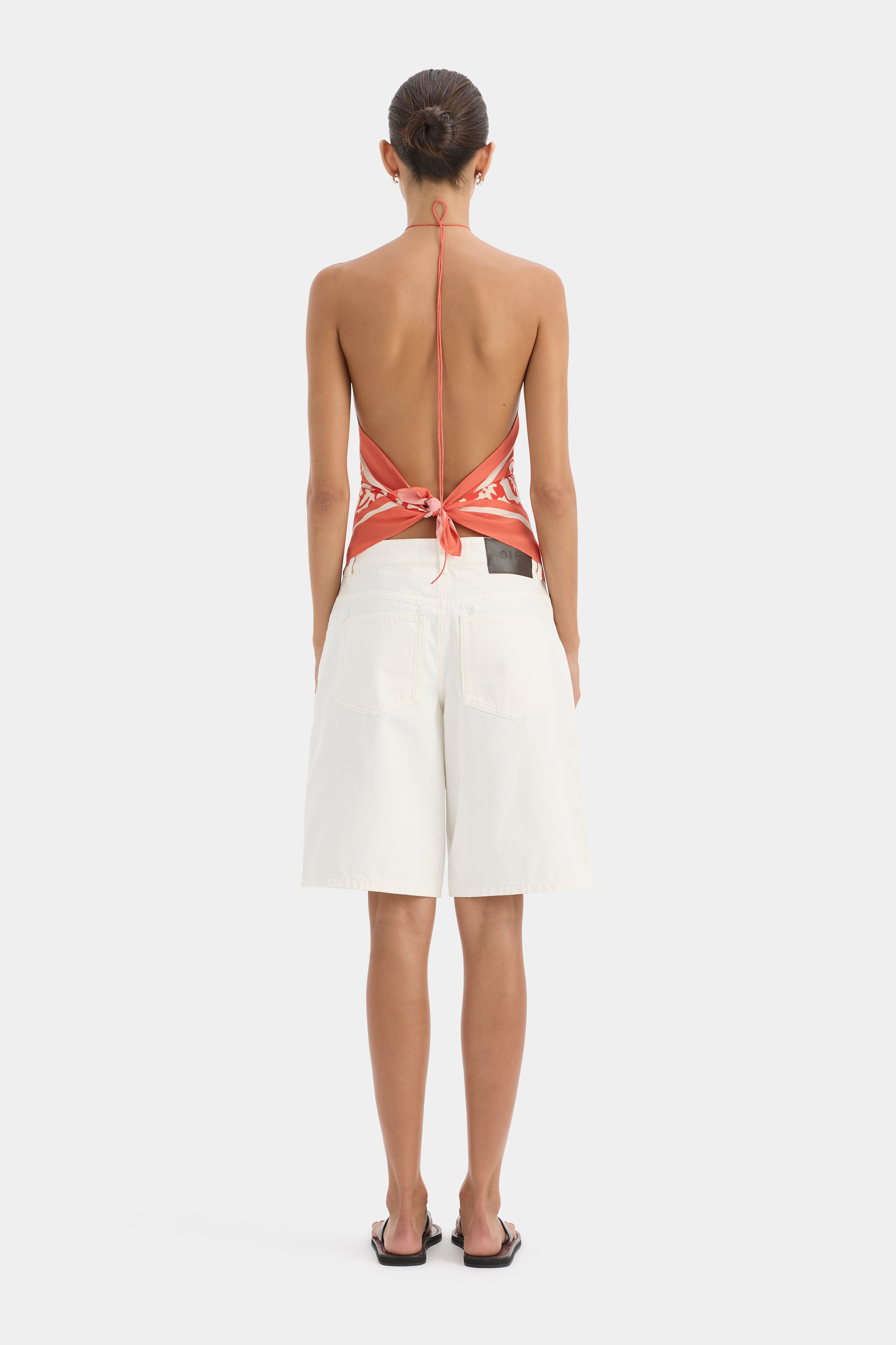 Palmera Scarf Top