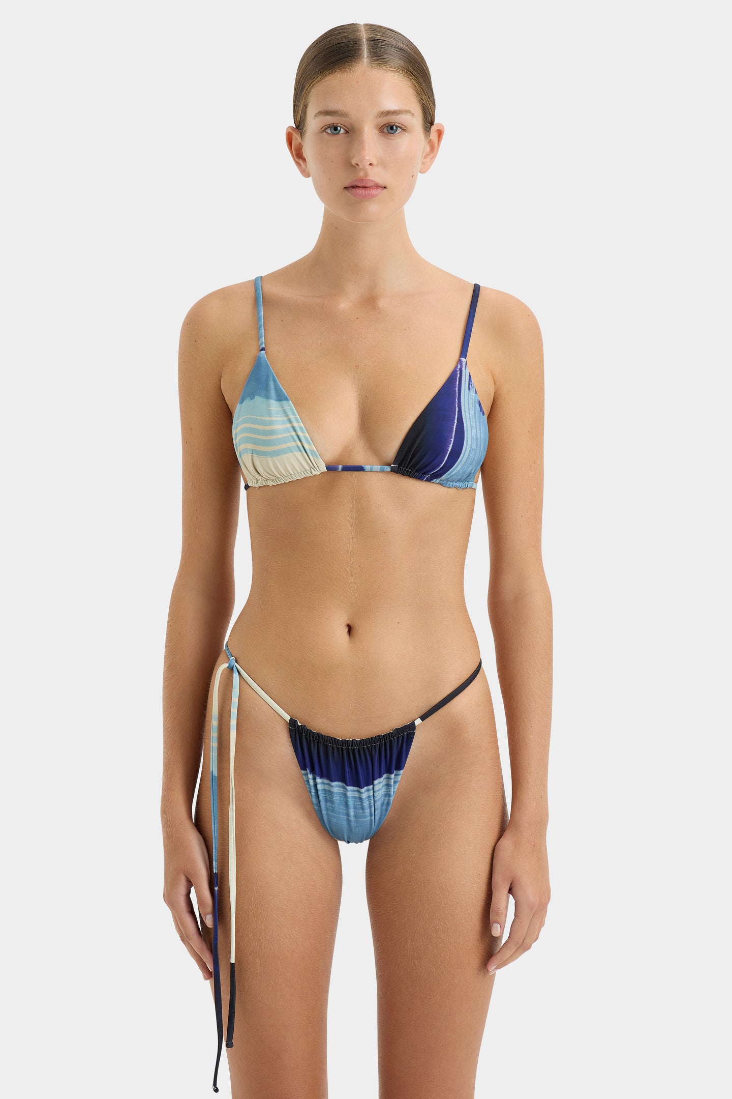 SIR the label Sunview String Brief SHORELINE STRIPE