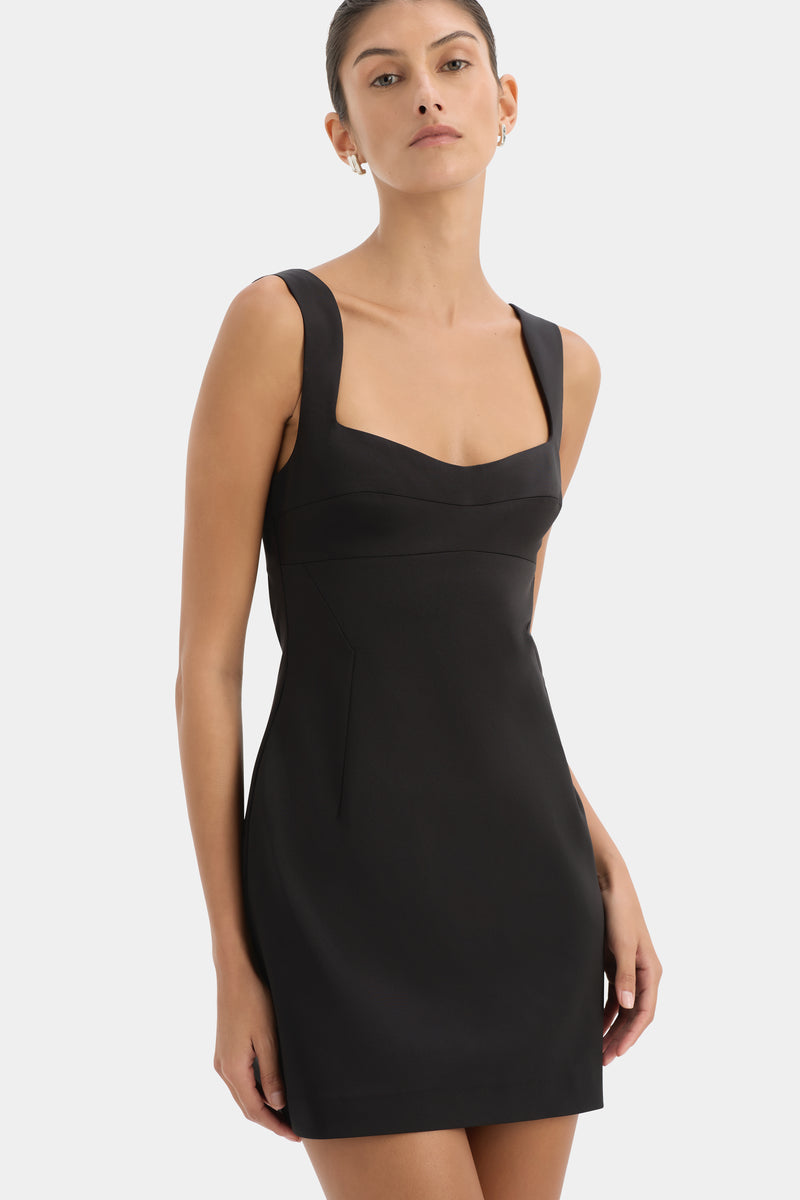 Alizee Structured Mini Dress