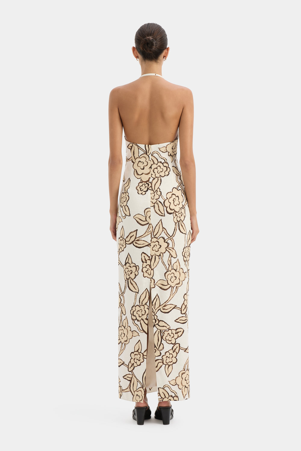 Elodie Halter Midi Dress