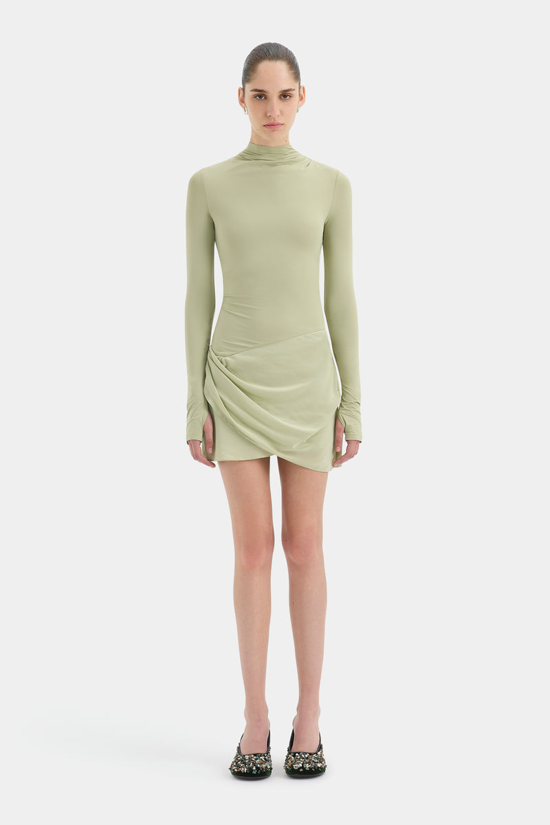 Milesi Drape Mini Dress