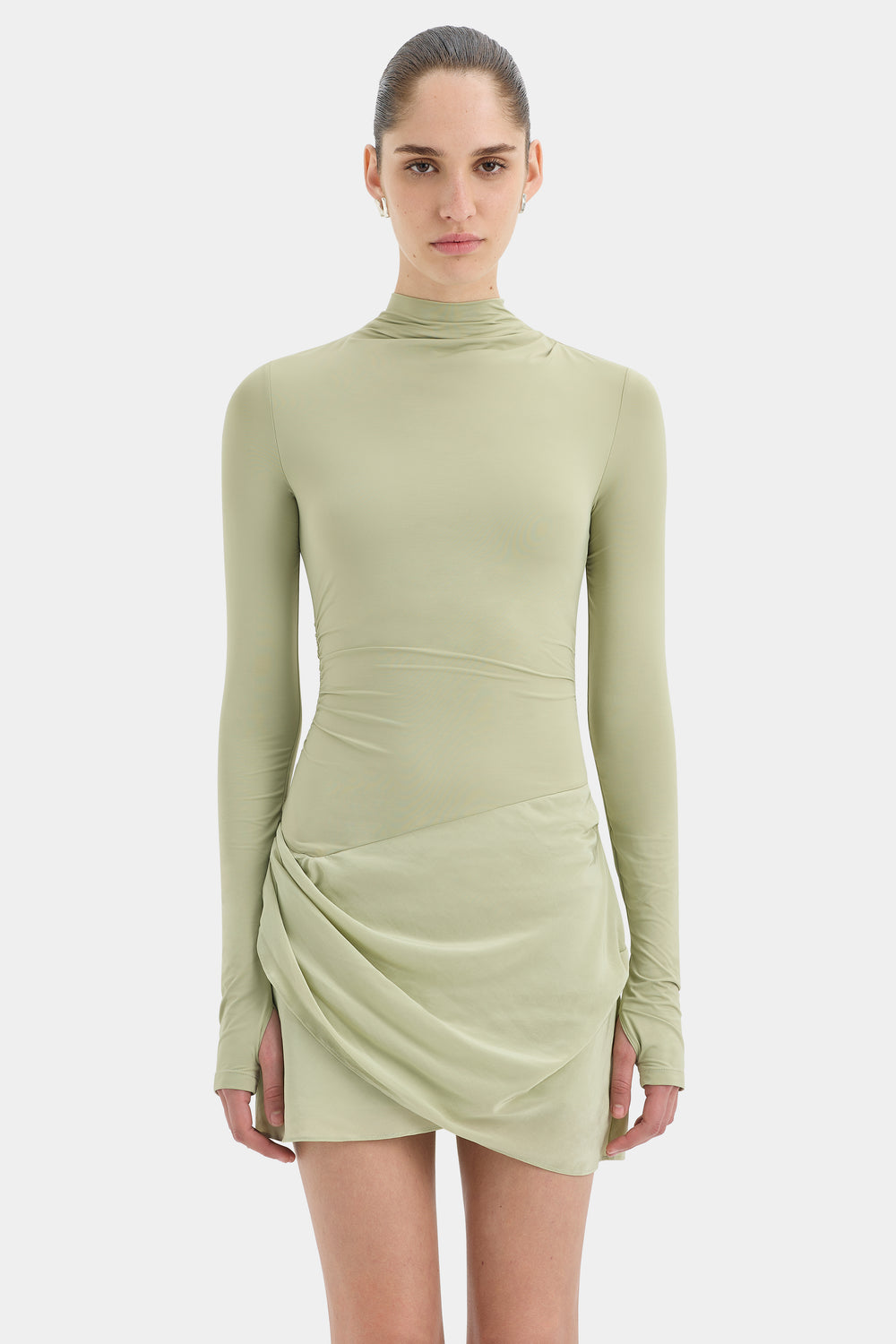 Milesi Drape Mini Dress