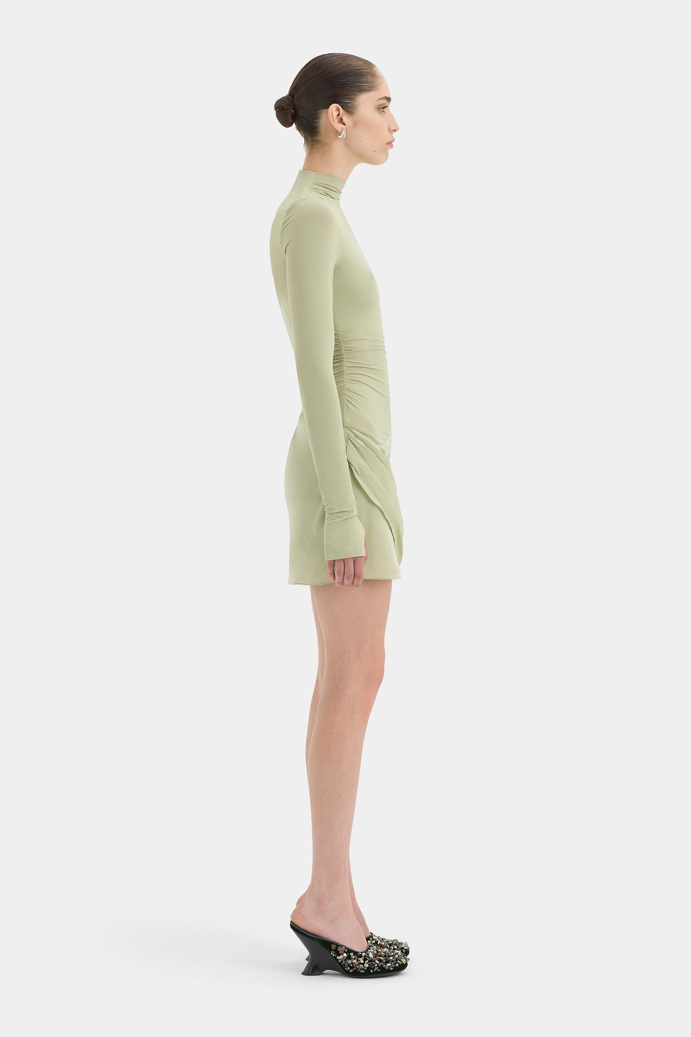 Milesi Drape Mini Dress