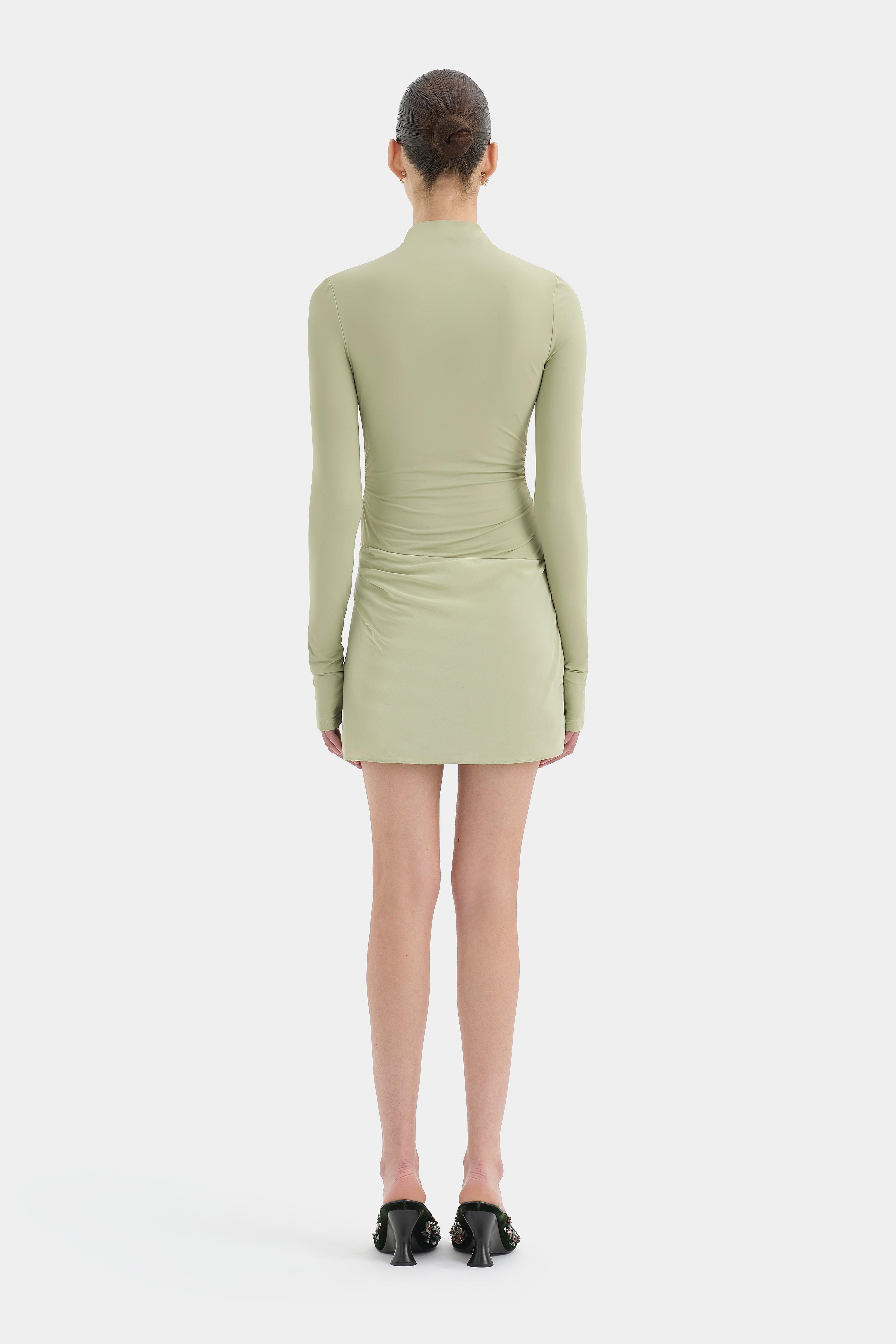 Milesi Drape Mini Dress