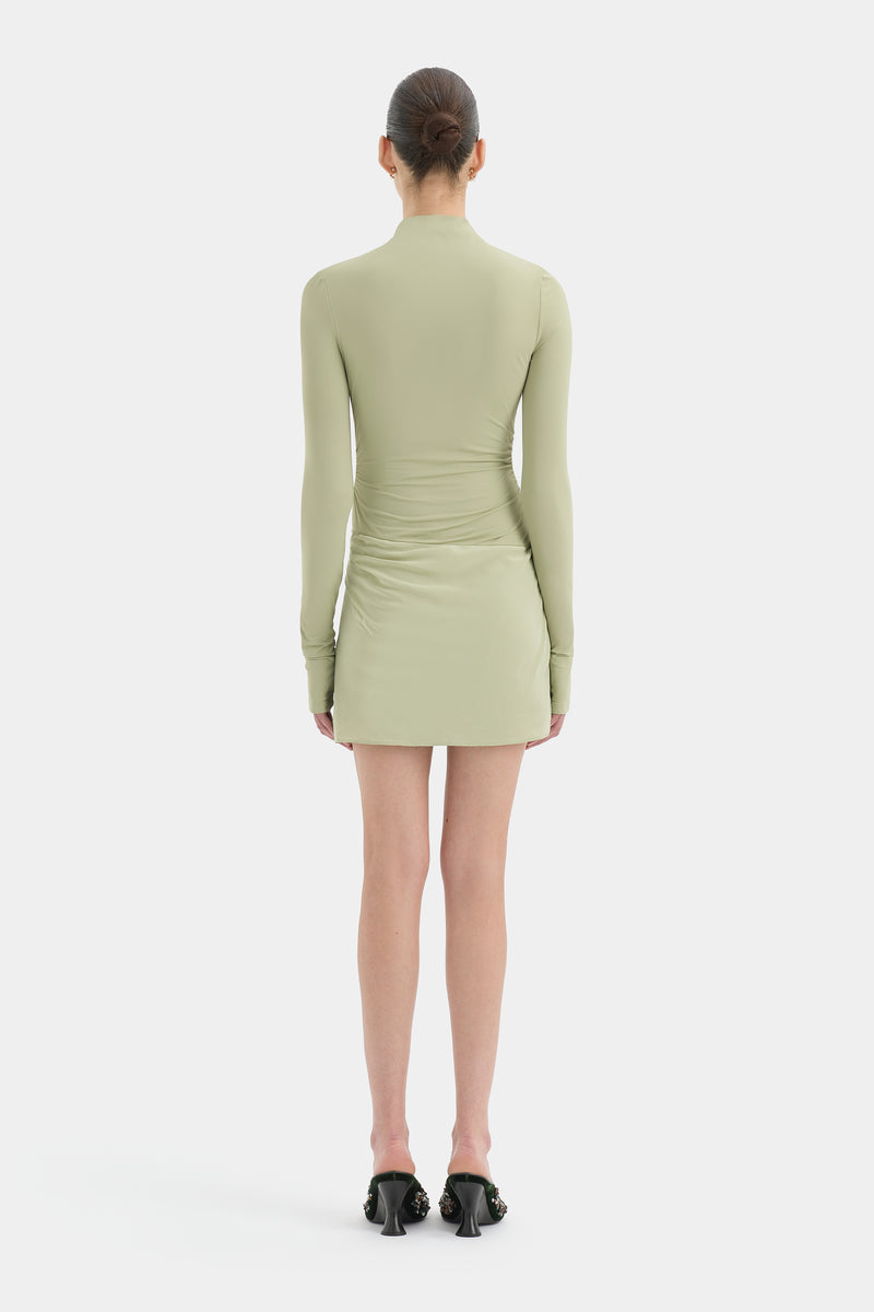Milesi Drape Mini Dress