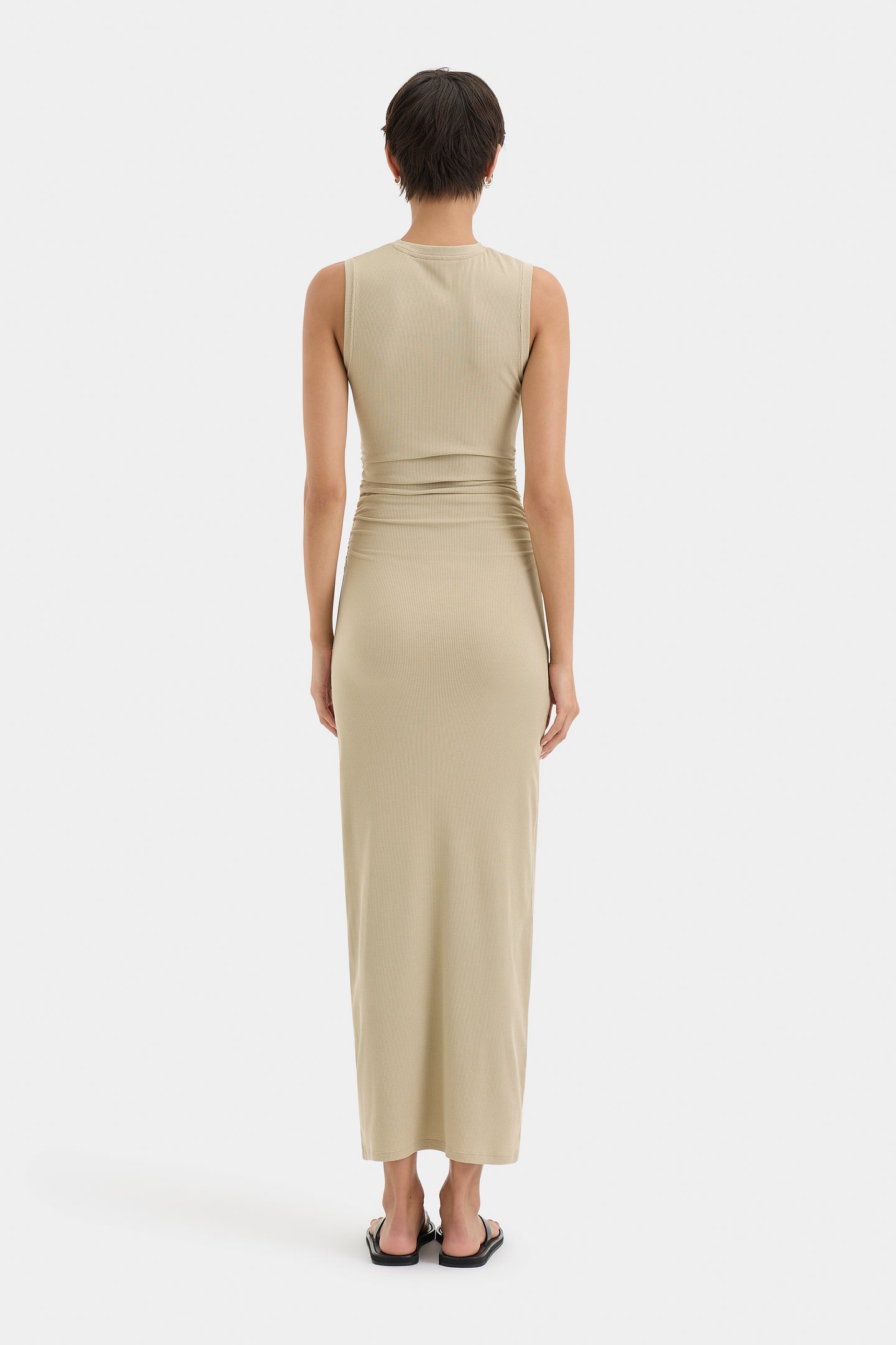 SIR the label Liana Midi Dress Gold