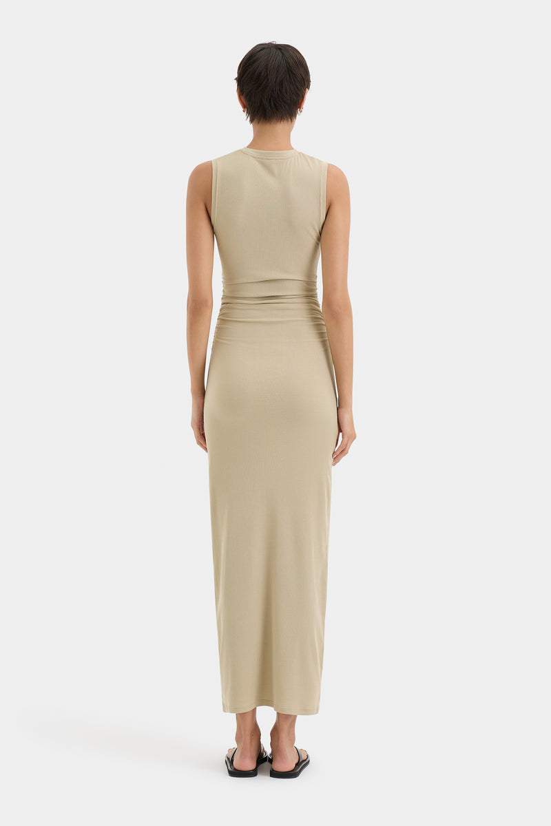 SIR the label Liana Midi Dress Gold