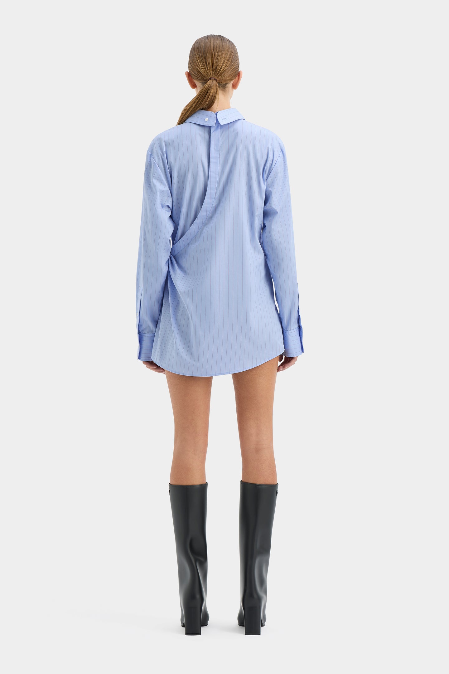 SIR the label Lori Shirt Dress SKY BLUE