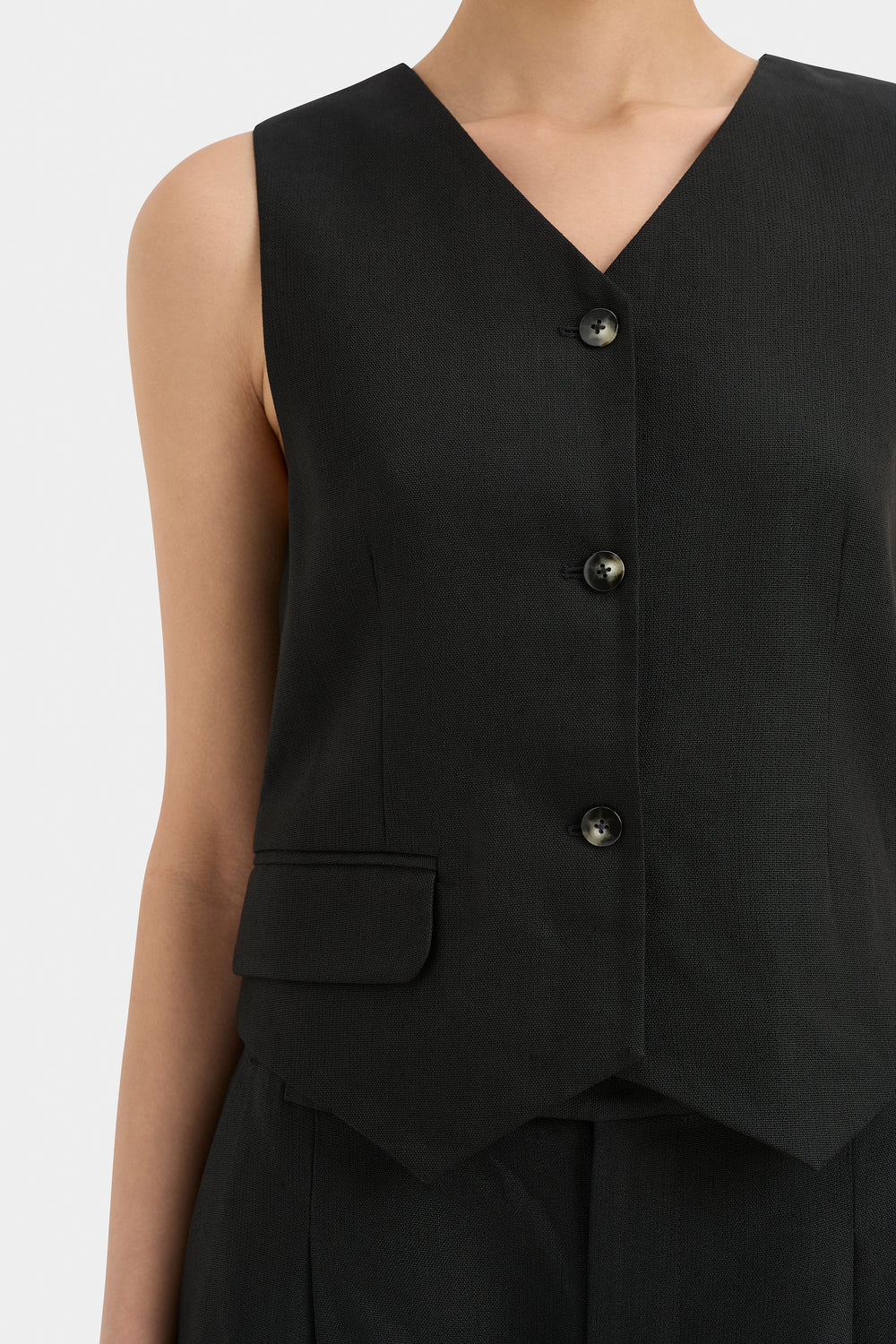 Clemence Tailored Vest