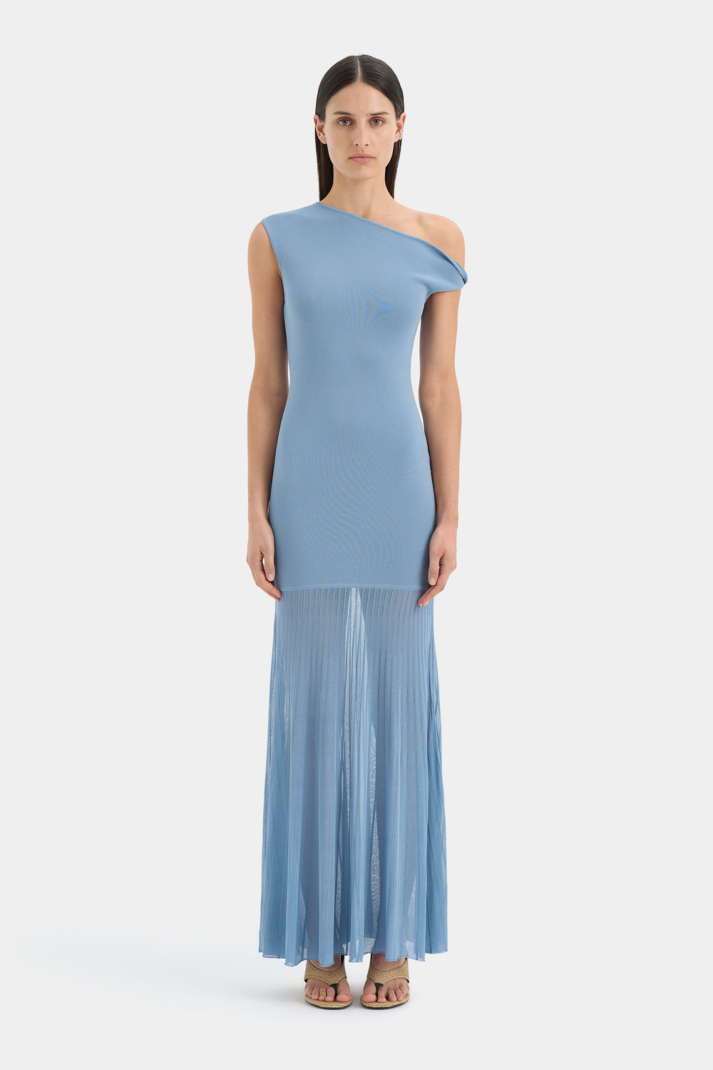 Indigo Twist Dress