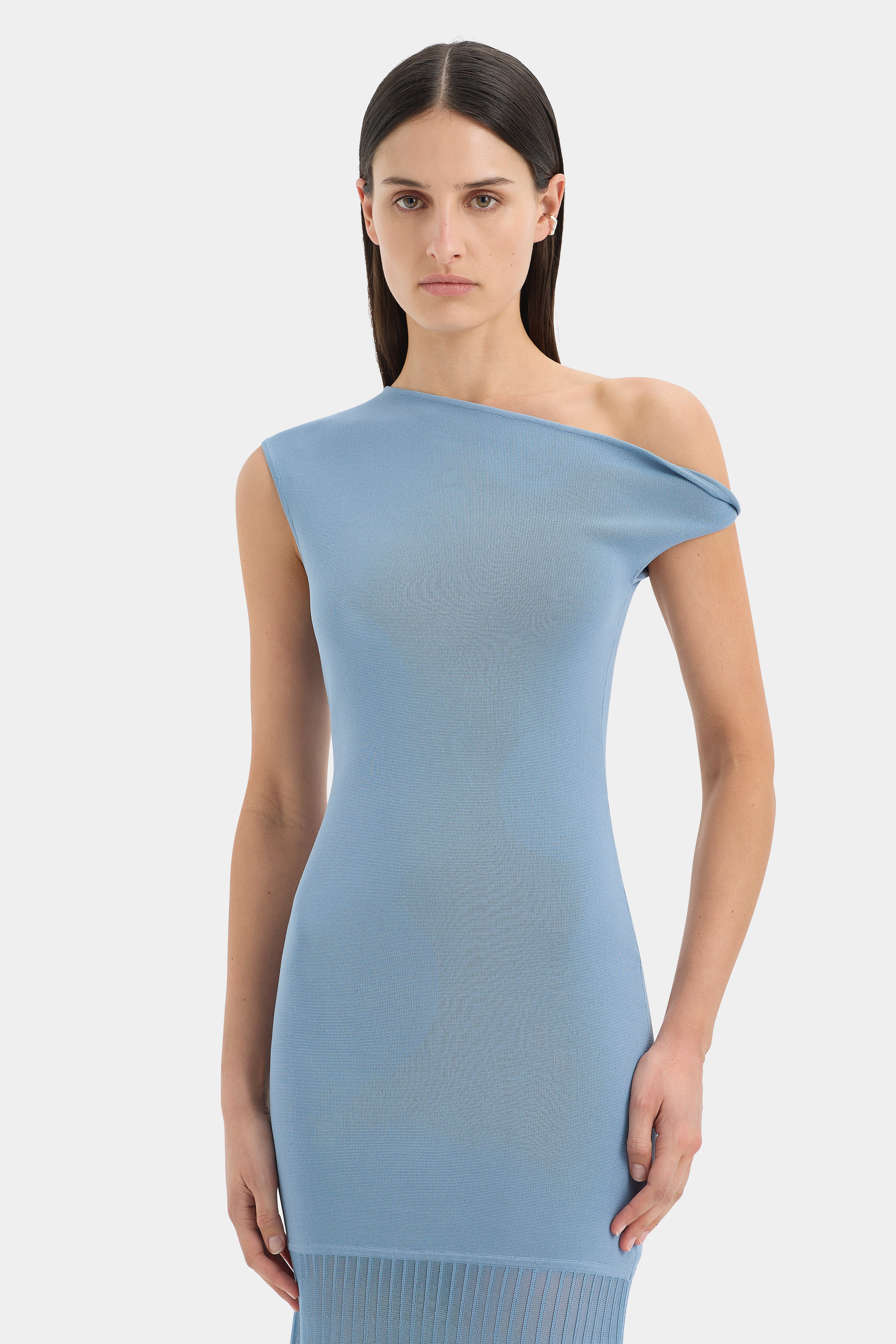 Indigo Twist Dress